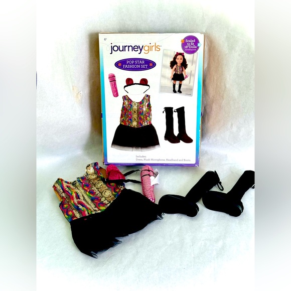 Journey Girls Sequins Fashion Outfit Set - Picture 1 of 16